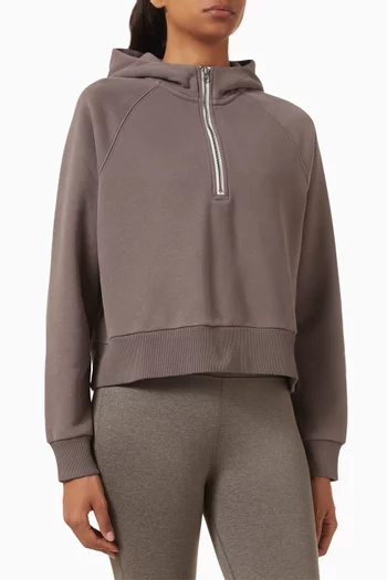Restore Half-zip Hoodie in Organic French Terry