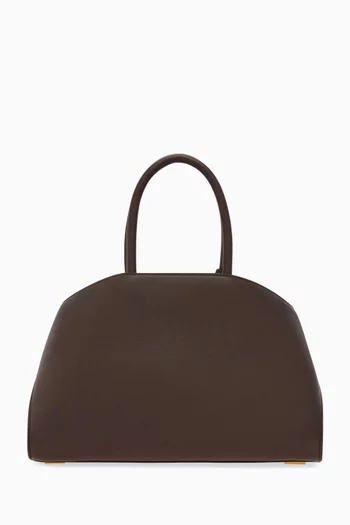 Small Hug Top Handle Bag in leather