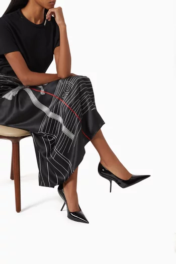 Eva X5 105 Pumps in Patent Leather