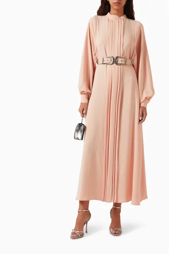 Edgon Belted Maxi Dress