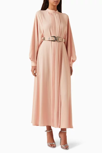 Edgon Belted Maxi Dress