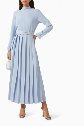 Zeta Belted Maxi Dress