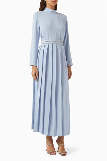 Zeta Belted Maxi Dress