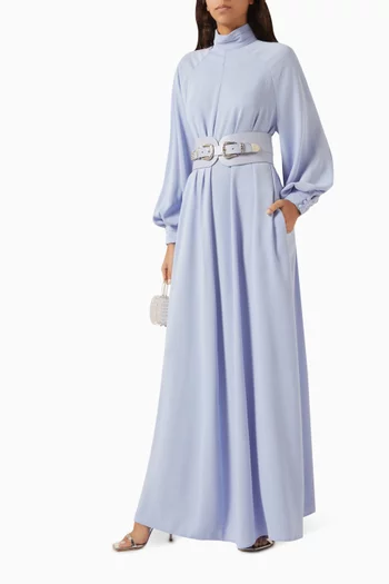 York Belted Maxi Dress