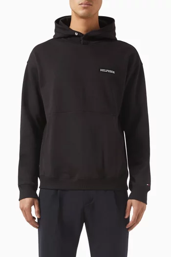 Monotype Hoodie in Cotton-twill