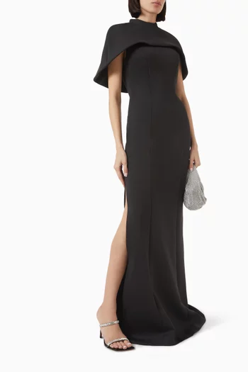 Cape Gown in Scuba
