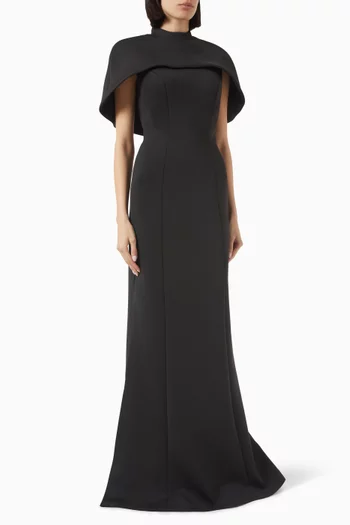 Cape Gown in Scuba