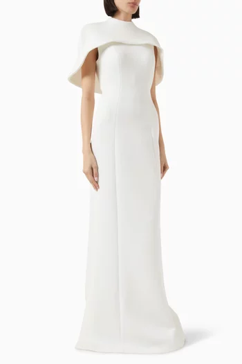 Cape Gown in Scuba