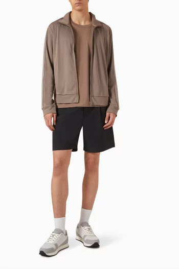 Seamless Gym T-shirt in Technical Jersey