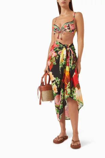 Marine Dawn Pareo in Viscose