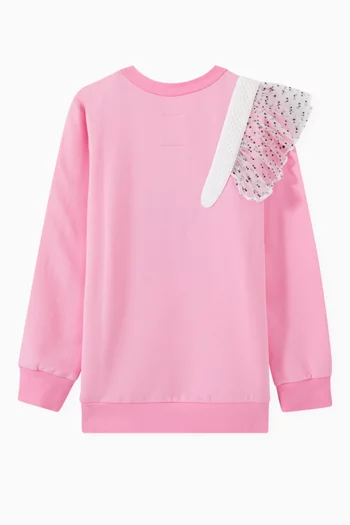 سويت شيرت دريمي مزيج قطن عضوي