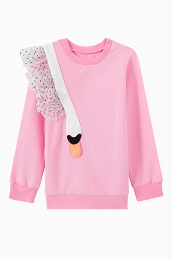 سويت شيرت دريمي مزيج قطن عضوي