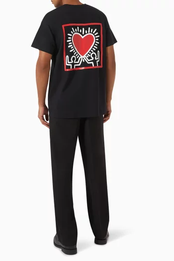 x Keith Haring Pocket Type-1 T-shirt in Cotton