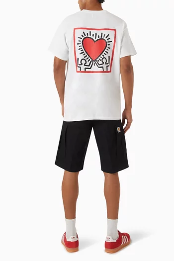 x Keith Haring Pocket Type-1 T-shirt in Cotton