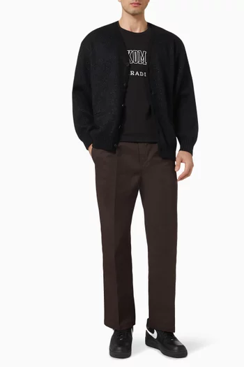 Type-1 Cardigan in Glitter Wool-blend