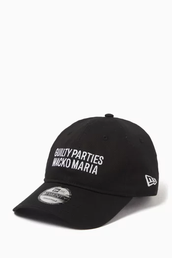 New Era Logo-embroidered Baseball Cap in Canvas