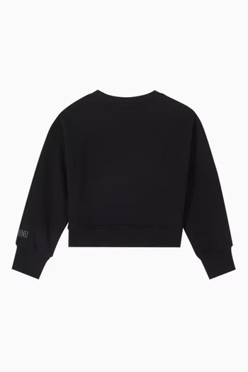 x Smiley® Patch Sweatshirt in Cotton