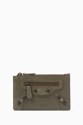 Le City Long Card Holder in Arena Lambskin