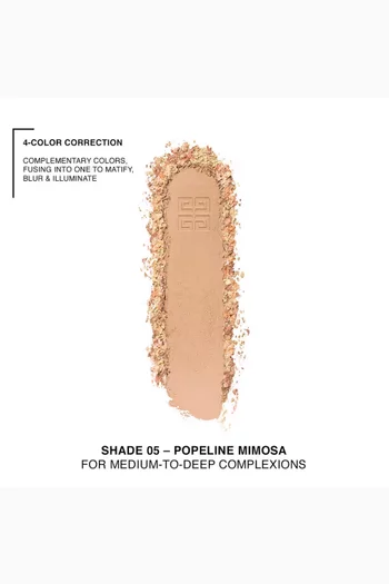 بودرة سائبة بريزم ليبر درجة 05 بوبلين ميموزا بحجم صغير، 3 غرام