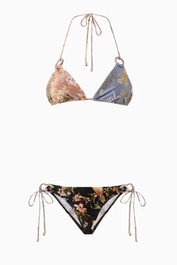 Tallow Spliced Ring Bikini Set in Italian Lycra
