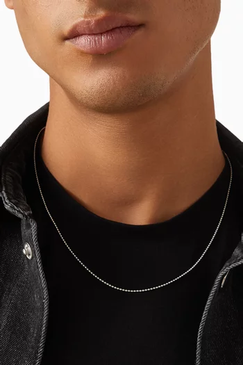 Orb 1.5mm Chain Necklace