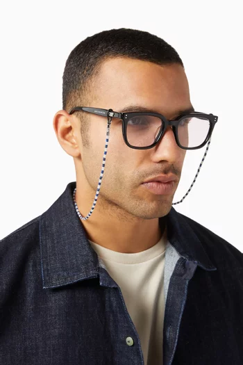 Kai Lapis Sunglasses Chain in Sterling Silver