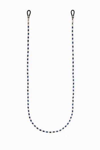 Kai Lapis Sunglasses Chain in Sterling Silver