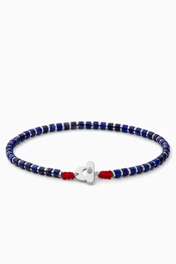 Kato Lapis Bracelet in Sterling Silver