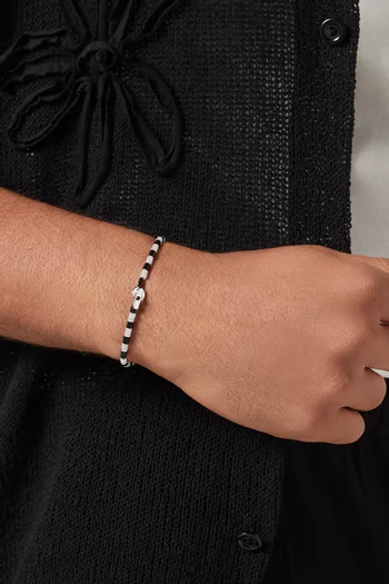 سوار كاي بحجر عقيق فضة إسترلينية