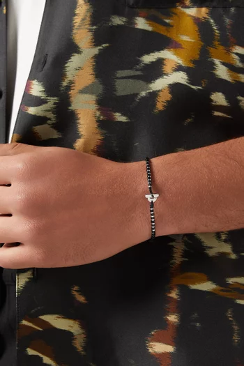 Kato Onyx Bracelet in Sterling Silver