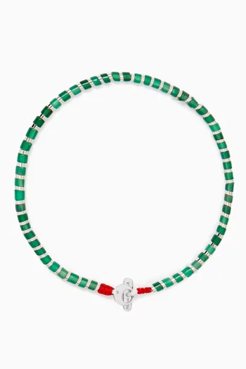 Kato Agate Bracelet in Sterling Silver