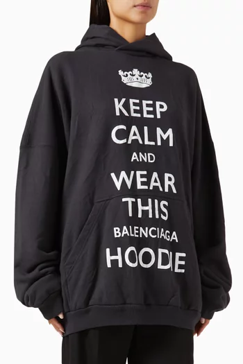 Women balenciaga hoodie on sale