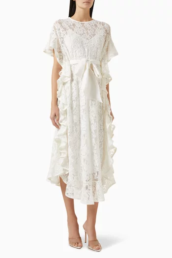 Crush Lace Midi Dress