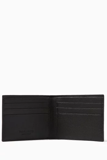 Award 6CC Bifold Wallet in Italian Leather
