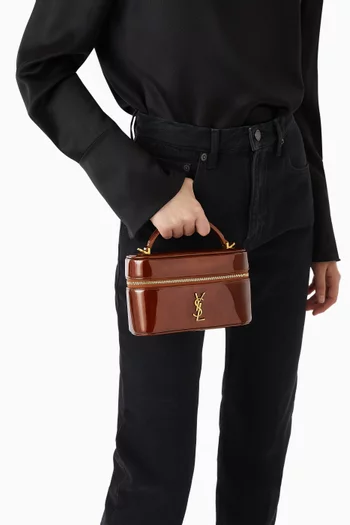 Gaby Vanity Bag in Patent Leather