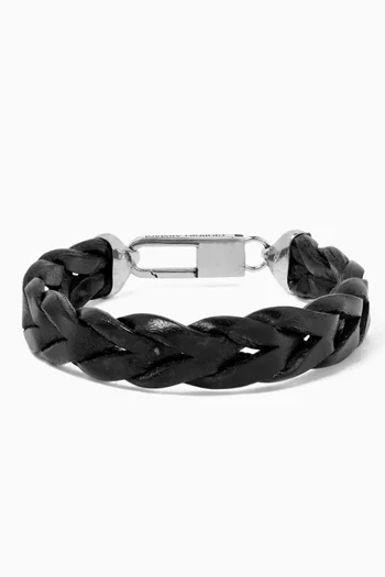Braided Bracelet in Leather