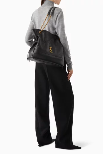 Jamie Shopping Bag in Lambskin