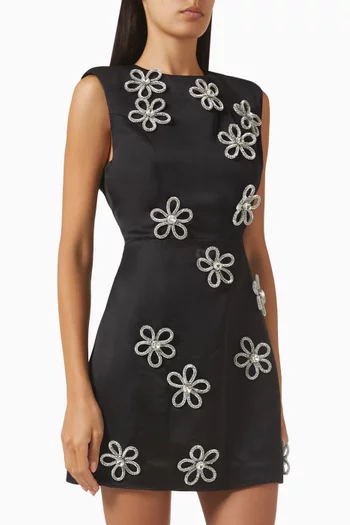 Maiara Diamanté Mini Dress