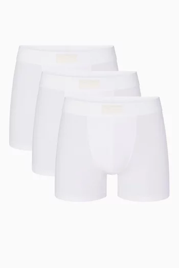 Cotton 3" Boxer Briefs, Set of 3