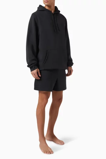 شورت مريح بقصة فضفاضة جيرسيه