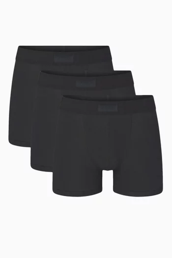 Cotton 3" Boxer Briefs, Set of 3