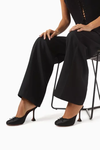 Lila 95 Mules in Satin