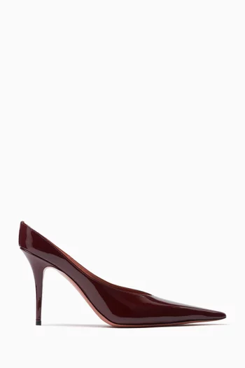 Anok 90 Mules in Patent Leather