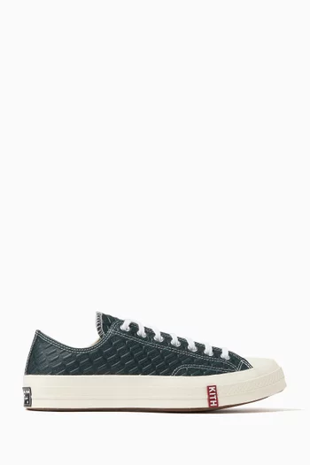 Buy Kith Green x Converse Chuck Taylor All Star 1970 Ox Sneakers in Leather For Men Online Ounass Bahrain