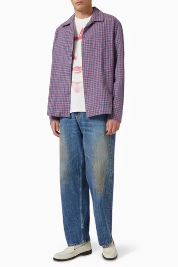 Heusen Check Shirt in Cotton
