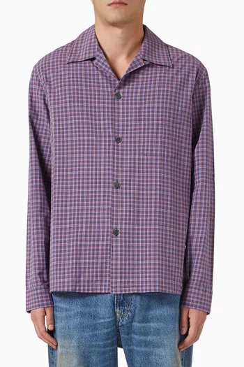 Heusen Check Shirt in Cotton