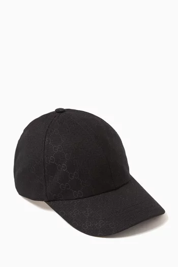 GG Baseball Hat in Canvas