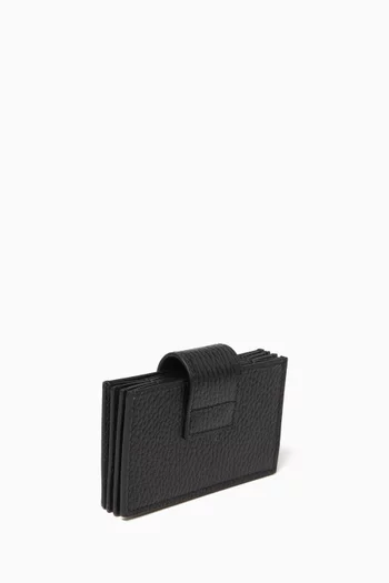 GG Marmont Snap Card Case in Leather