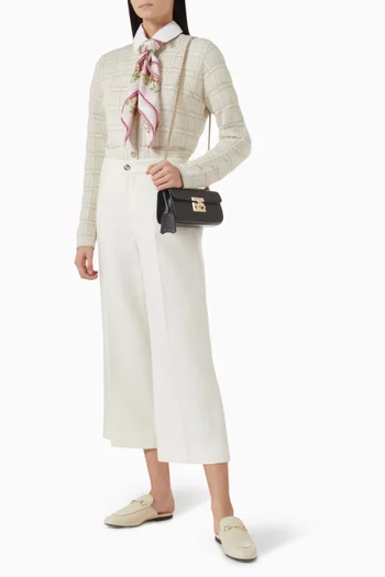 Padlock Shoulder Bag in Leather