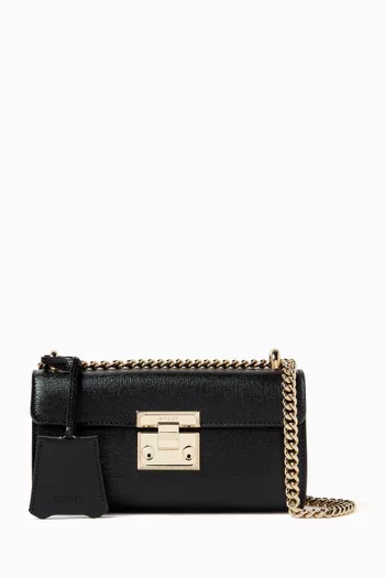 Padlock Shoulder Bag in Leather